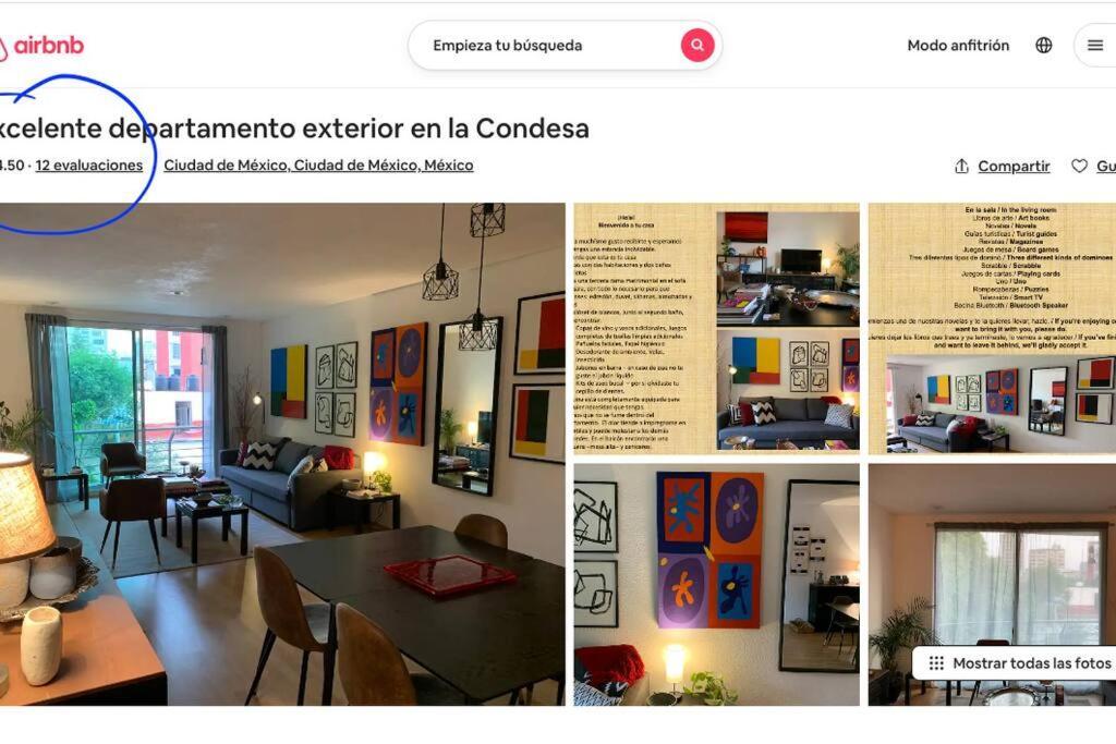 Excelente Departamento En La Condesa Apartment Ciudad de México Exterior foto